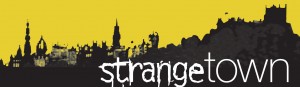 strange town logo
