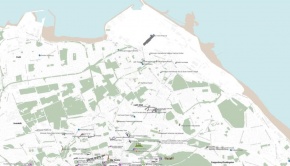 Map of North East Edinburgh and Leith