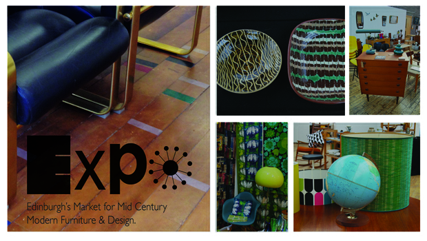 Collage of Expo: Edinburgh's Market for Mid Century Modern Furniture & Design