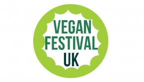 Vegan Festival UK logo - green circle surrounding text